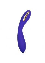 Фиолетовый вибратор с электростимуляцией Intimate E-Stimulator Wand - 21,5 см. - California Exotic Novelties - купить с доставкой в Коврове