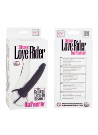 Насадка на пенис Silicone Love Rider Dual Penetrator для двойного проникновения - 14 см. - California Exotic Novelties - в Коврове купить с доставкой