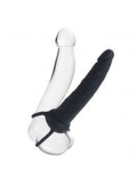 Насадка на пенис Silicone Love Rider Dual Penetrator для двойного проникновения - 14 см. - California Exotic Novelties - в Коврове купить с доставкой