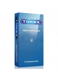 Презервативы Torex  Продлевающие  с пролонгирующим эффектом - 12 шт. - Torex - купить с доставкой в Коврове