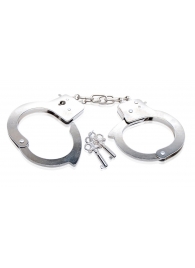 Металлические наручники Beginner s Metal Cuffs - Pipedream - купить с доставкой в Коврове