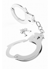 Металлические серебристые наручники Designer Metal Handcuffs - Pipedream - купить с доставкой в Коврове