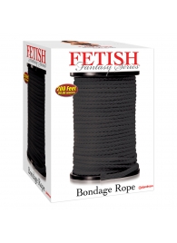 Черная веревка для связывания Bondage Rope - 60,9 м. - Pipedream - купить с доставкой в Коврове