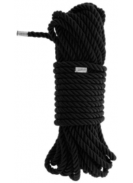 Черная веревка для бондажа BONDAGE ROPE - 10 м. - Dream Toys - купить с доставкой в Коврове