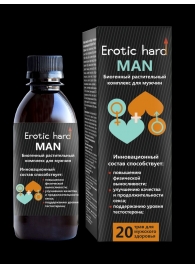 Мужской биогенный концентрат для усиления эрекции Erotic hard Man - 250 мл. - Erotic Hard - купить с доставкой в Коврове