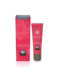 Возбуждающий интимный гель для двоих STIMULATION GEL Pomegranate   Nutmeg - 30 мл. - Shiatsu - купить с доставкой в Коврове