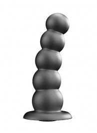 Черная насадка-плаг на харнесс PLATINUM 9 - 24 см. - LOVETOY (А-Полимер) - купить с доставкой в Коврове