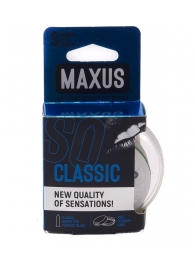 Классические презервативы в пластиковом кейсе MAXUS Classic - 3 шт. - Maxus - купить с доставкой в Коврове