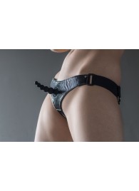 Черные трусики Better с анальной насадкой - 8 см. - Lola Games - купить с доставкой в Коврове