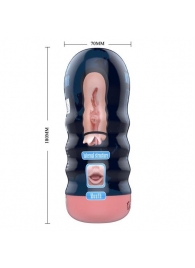 Мастурбатор-ротик Vacuum Cup Masturbator - Baile - в Коврове купить с доставкой