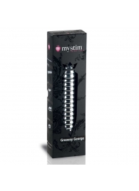 Рельефный фаллос для интенсивного электросекса Groovey George - 20 см. - MyStim - купить с доставкой в Коврове