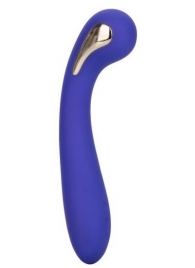 Фиолетовый вибромассажер с электростимуляцией Intimate Estim Petite G Wand - 19 см. - California Exotic Novelties - купить с доставкой в Коврове