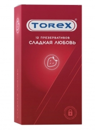 Презервативы Torex  Сладкая любовь  с ароматом клубники - 12 шт. - Torex - купить с доставкой в Коврове