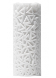 Белый 3D мастурбатор PILE - Tenga - в Коврове купить с доставкой