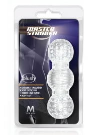 Прозрачный фигурный мастурбатор Master Stroker - Blush Novelties - в Коврове купить с доставкой