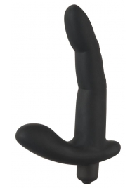 Черный вибромассажер простаты Naughty Finger Prostate Vibe - 13,8 см. - Orion - в Коврове купить с доставкой