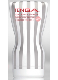 Мастурбатор TENGA Squeeze Tube Cup Soft - Tenga - в Коврове купить с доставкой