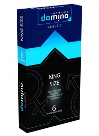 Презервативы увеличенного размера DOMINO Classic King size - 6 шт. - Domino - купить с доставкой в Коврове