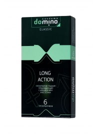 Презервативы с пролонгирующим эффектом DOMINO Classic Long action - 6 шт. - Domino - купить с доставкой в Коврове