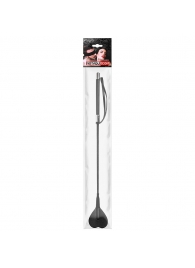 Черный стек с наконечником-сердечком - 54 см. - Notabu - купить с доставкой в Коврове