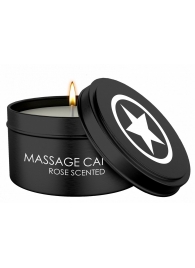 Массажная свеча с ароматом розы Massage Candle - Shots Media BV - купить с доставкой в Коврове