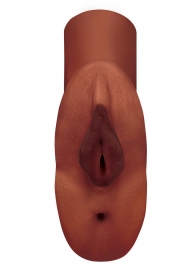 Коричневый мастурбатор Perfect Pussy Double Stroker - Pipedream - в Коврове купить с доставкой