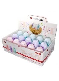Набор из 15 мини-мастурбаторов Fantastic Egg Hard Boiled - Baile - в Коврове купить с доставкой