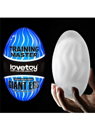 Мастурбатор-яйцо Giant Egg Climax Spirals Edition - Lovetoy - в Коврове купить с доставкой