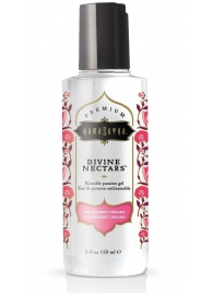 Гель-лубрикант на водной основе Divine Nectars Strawberry Dream с ароматом клубники - 150 мл. - Kama Sutra - купить с доставкой в Коврове