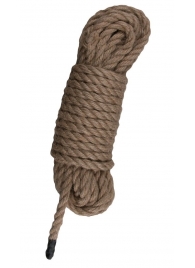 Пеньковая веревка для связывания Hemp Rope - 5 м. - Easy toys - купить с доставкой в Коврове