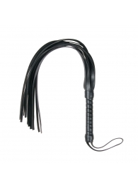 Черный флоггер Flogger Whip - 46 см. - Easy toys - купить с доставкой в Коврове