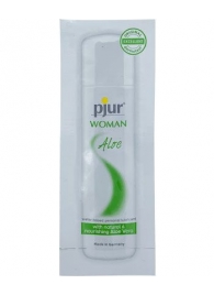 Лубрикант на водной основе pjur WOMAN Aloe - 2 мл. - Pjur - купить с доставкой в Коврове