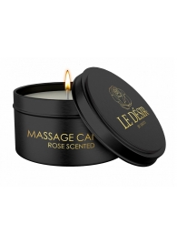 Массажная свеча с ароматом розы Massage Candle Rose Scented - 100 гр. - Shots Media BV - купить с доставкой в Коврове