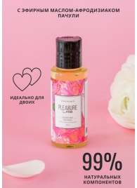 Массажное масло Pleasure Lab Delicate с ароматом пиона и пачули - 50 мл. - Pleasure Lab - купить с доставкой в Коврове