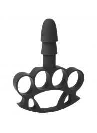 Кастет с штырьком для насадок Vac-U-Lock Knuckle Up - Doc Johnson - купить с доставкой в Коврове