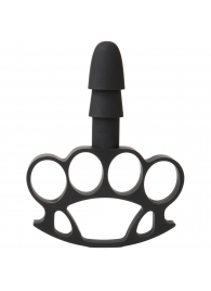 Кастет с штырьком для насадок Vac-U-Lock Knuckle Up - Doc Johnson - купить с доставкой в Коврове