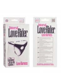 Трусы для страпона с универсальным креплением Universal Love Rider Luxe Harness - California Exotic Novelties - купить с доставкой в Коврове