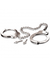 Металлические наручники Metal Leg Cuffs - Pipedream - купить с доставкой в Коврове
