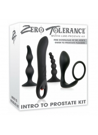 Набор стимуляторов простаты Intro To Prostate Kit - Zero Tolerance - в Коврове купить с доставкой