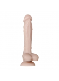 Гибкий фаллоимитатор Real Supple Poseable - 21 см. - Evolved