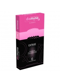 Презервативы с точками и рёбрышками DOMINO Classic Extase - 6 шт. - Domino - купить с доставкой в Коврове