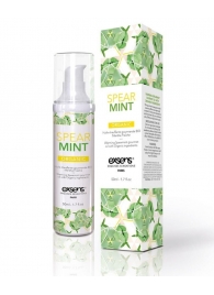 Разогревающее массажное масло Gourmet Spearmint Organic с органическими ингредиентами - 50 мл. - Exsens - купить с доставкой в Коврове