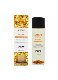 Органическое массажное масло AMBER JOJOBA - 100 мл. - Exsens - купить с доставкой в Коврове
