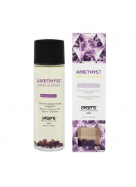 Органическое массажное масло AMETHYST SWEET ALMOND - 100 мл. - Exsens - купить с доставкой в Коврове