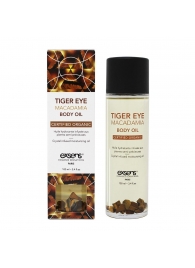 Органическое массажное масло TIGER EYE MACADAMIA - 100 мл. - Exsens - купить с доставкой в Коврове
