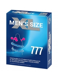 Стимулирующая насадка на пенис MEN SIZE 777 - Sitabella - в Коврове купить с доставкой