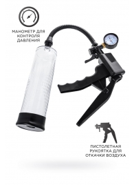 Прозрачная механическая помпа для пениса Viggo - Sexus - в Коврове купить с доставкой