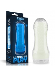 Светящийся в темноте мастурбатор Lumino Play Masturbator Ribbed - Lovetoy - в Коврове купить с доставкой