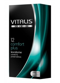 Контурные презервативы VITALIS PREMIUM comfort plus - 12 шт. - Vitalis - купить с доставкой в Коврове