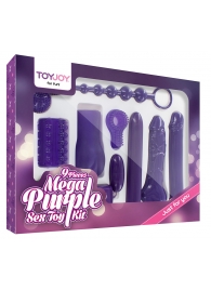 Эротический набор Toy Joy Mega Purple - Toy Joy - купить с доставкой в Коврове